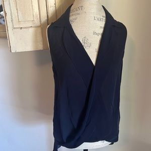 L’AGENCE Sleeves Silk Blouse Size M